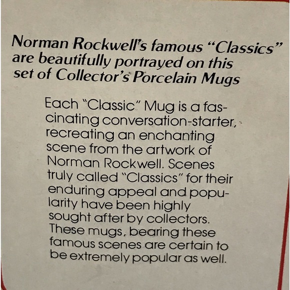 New, Norman Rockwell The Lighthouse Keeper’s Daughter classic mug - Picture 9 of 12